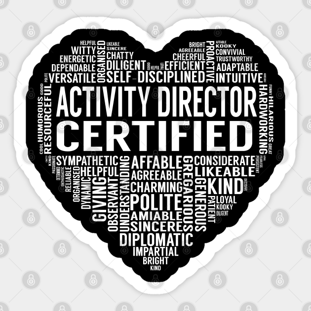 Activity Director Certified Heart Activity Director Certified